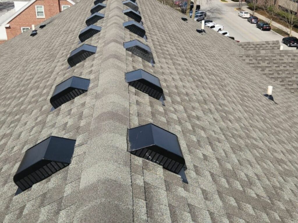 New residential roof installation by E & A Construction LLC in Central Indiana