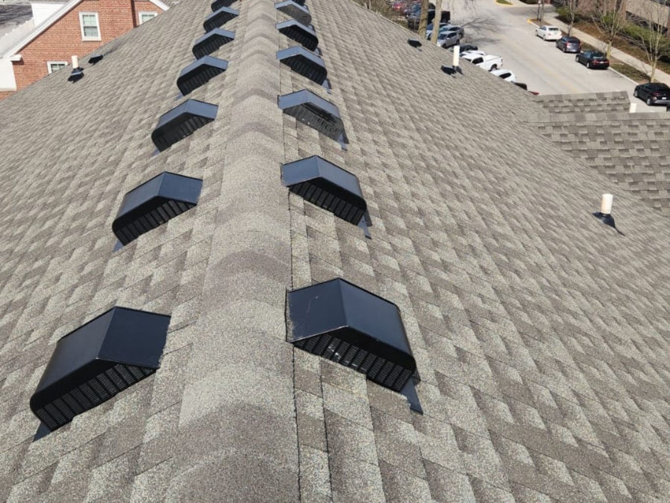 New residential roof installation by E & A Construction LLC in Central Indiana